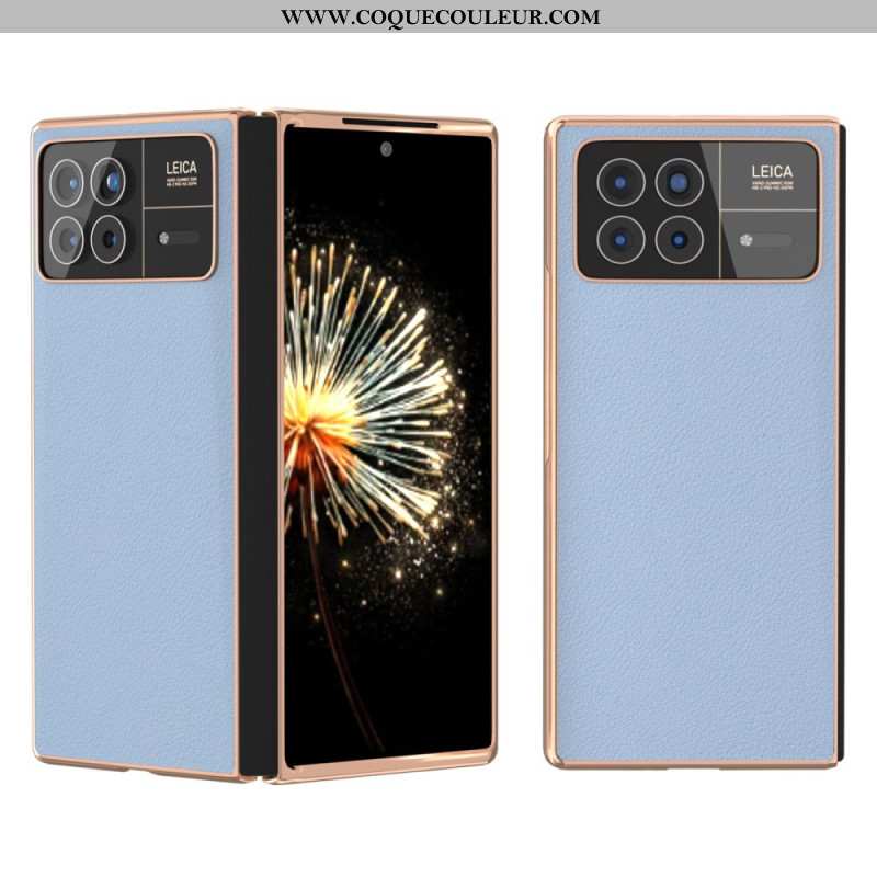 Coque Xiaomi Mix Fold 3 Simili Cuir