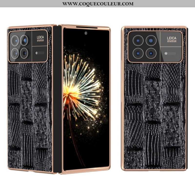 Coque Xiaomi Mix Fold 3 Texture Mahjong