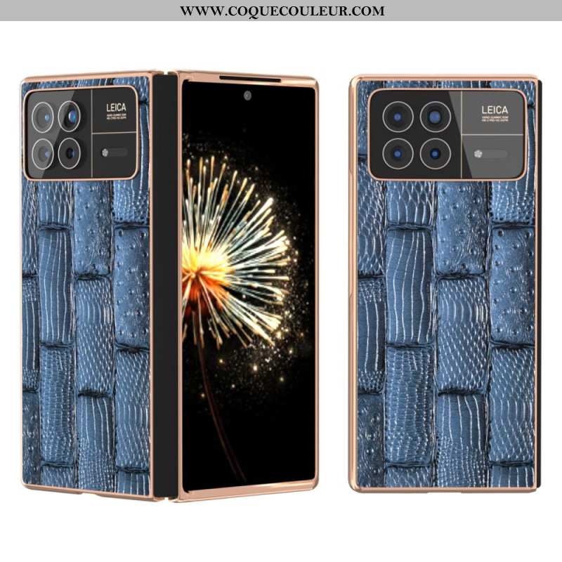 Coque Xiaomi Mix Fold 3 Texture Mahjong