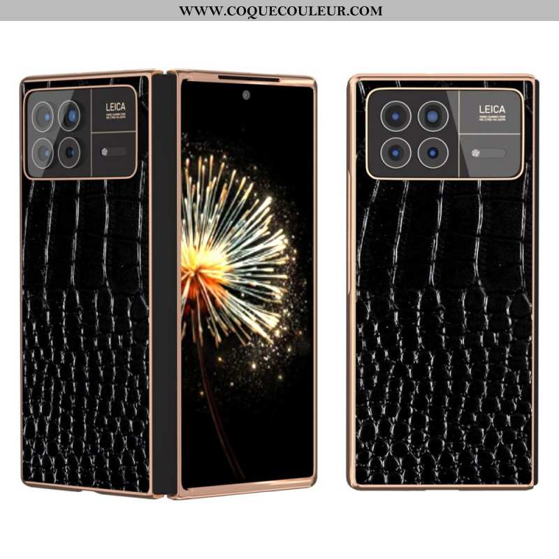 Coque Xiaomi Mix Fold 3 Style Crocodile