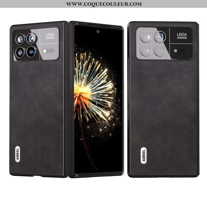 Coque Xiaomi Mix Fold 3 Texture Cuir ABEEL