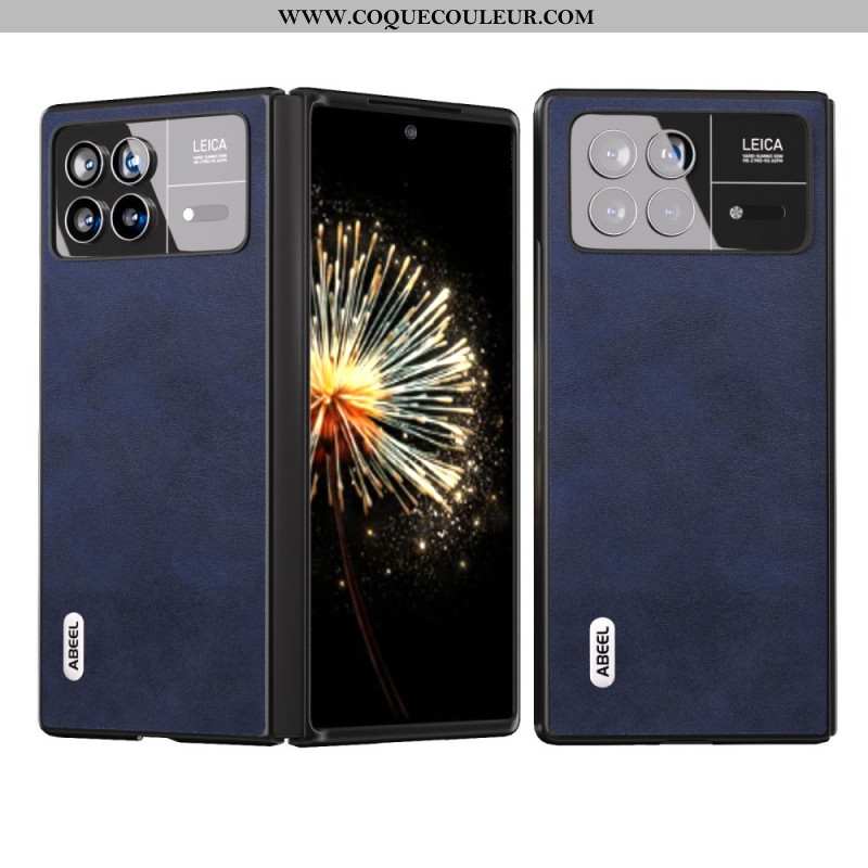 Coque Xiaomi Mix Fold 3 Texture Cuir ABEEL