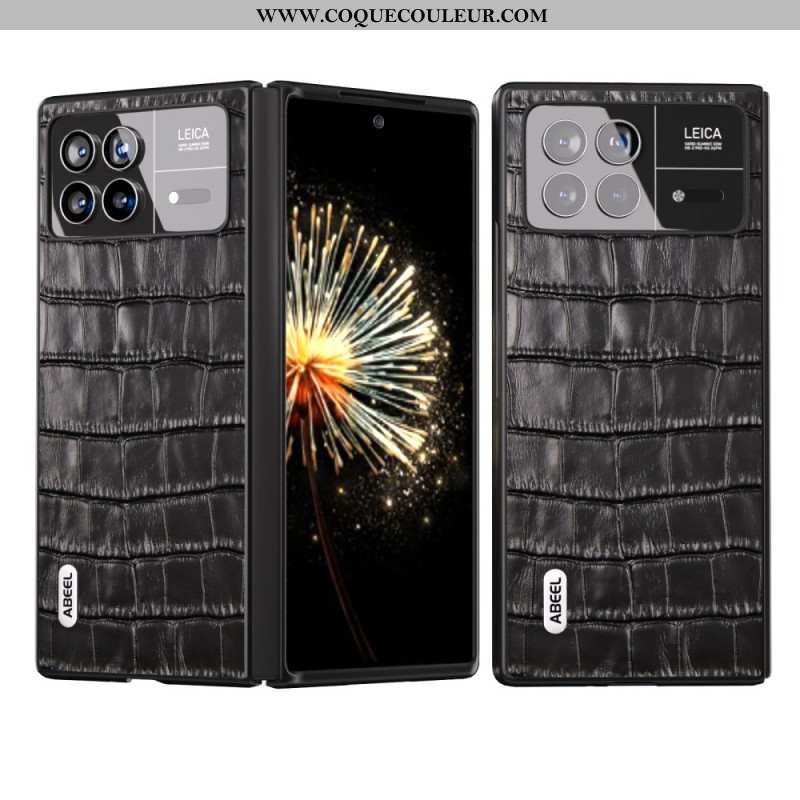 Coque Xiaomi Mix Fold 3 Style Crocodile ABEEL