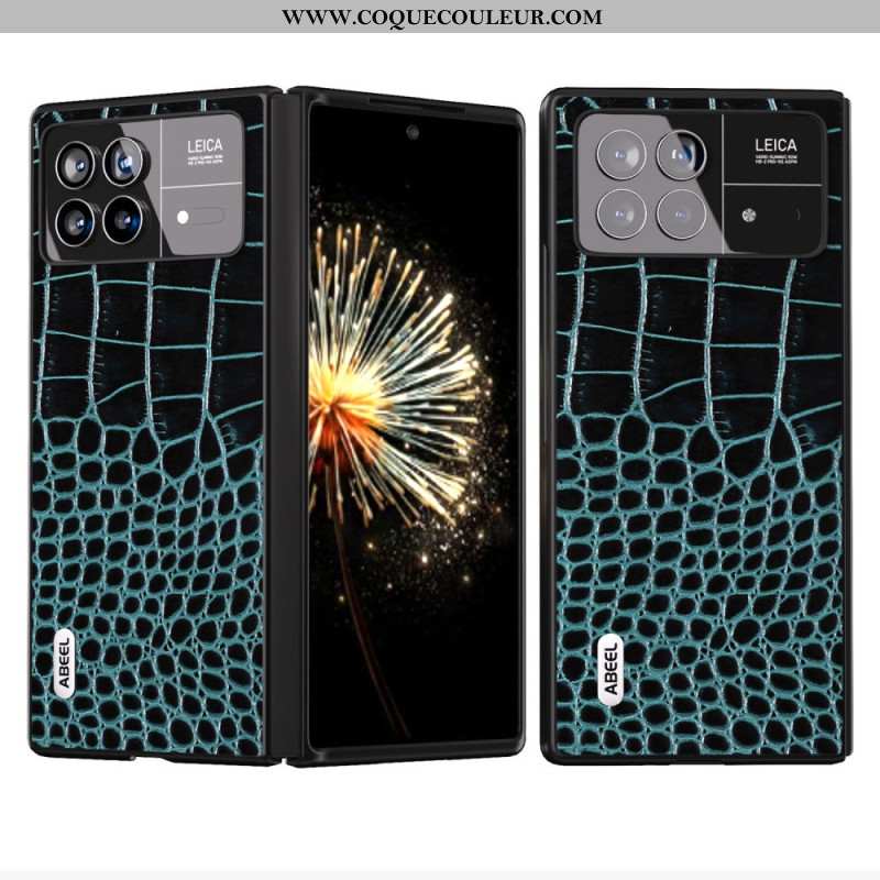 Coque Xiaomi Mix Fold 3 Texture Crocodile ABEEL