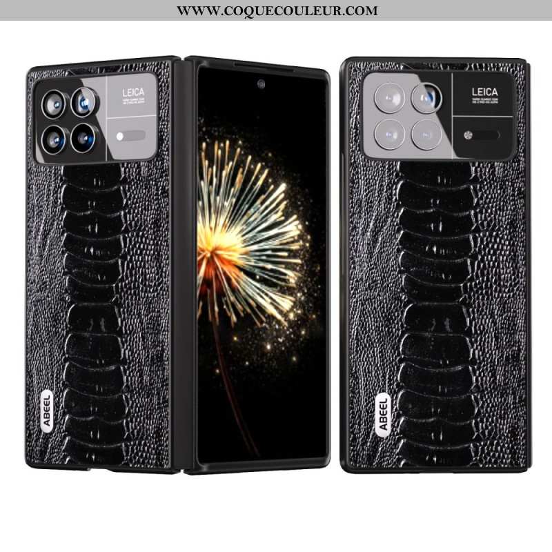 Coque Xiaomi Mix Fold 3 Effet Crocodile ABEEL