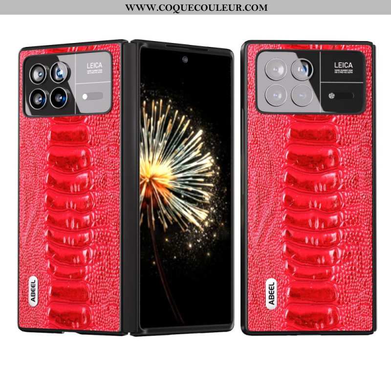 Coque Xiaomi Mix Fold 3 Effet Crocodile ABEEL