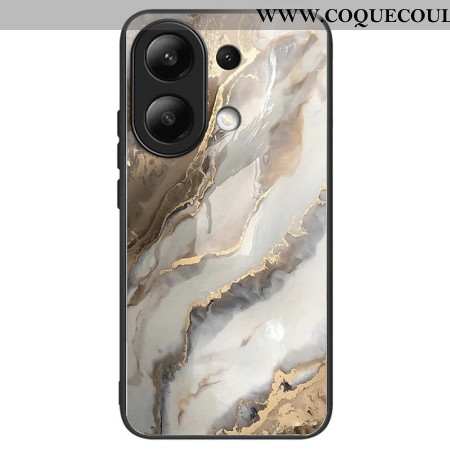 Coque Xiaomi Redmi Note 13 4G Verre Trempé Marbre Beige