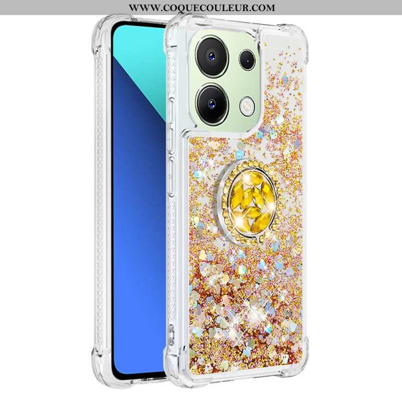 Coque Xiaomi Redmi Note 13 4G Anneau-Support Paillettes