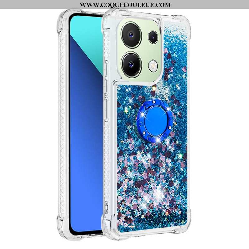 Coque Xiaomi Redmi Note 13 4G Anneau-Support Paillettes