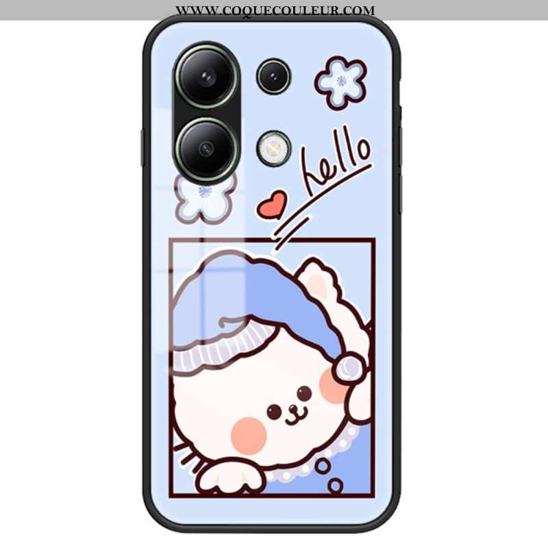 Coque Xiaomi Redmi Note 13 4G Verre Trempé Motif Cartoon