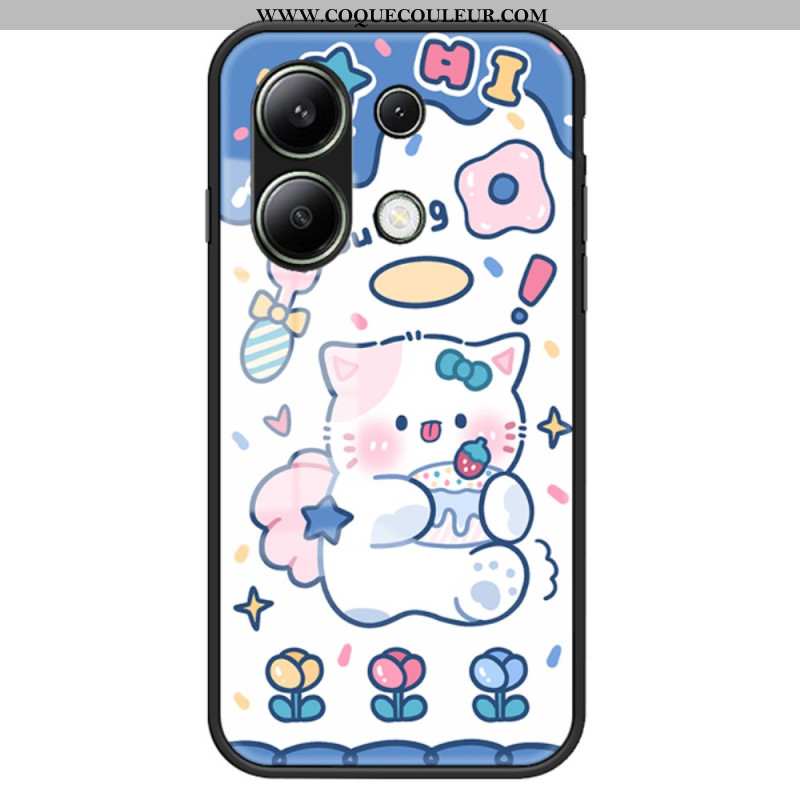 Coque Xiaomi Redmi Note 13 4G Verre Trempé Motif Cartoon