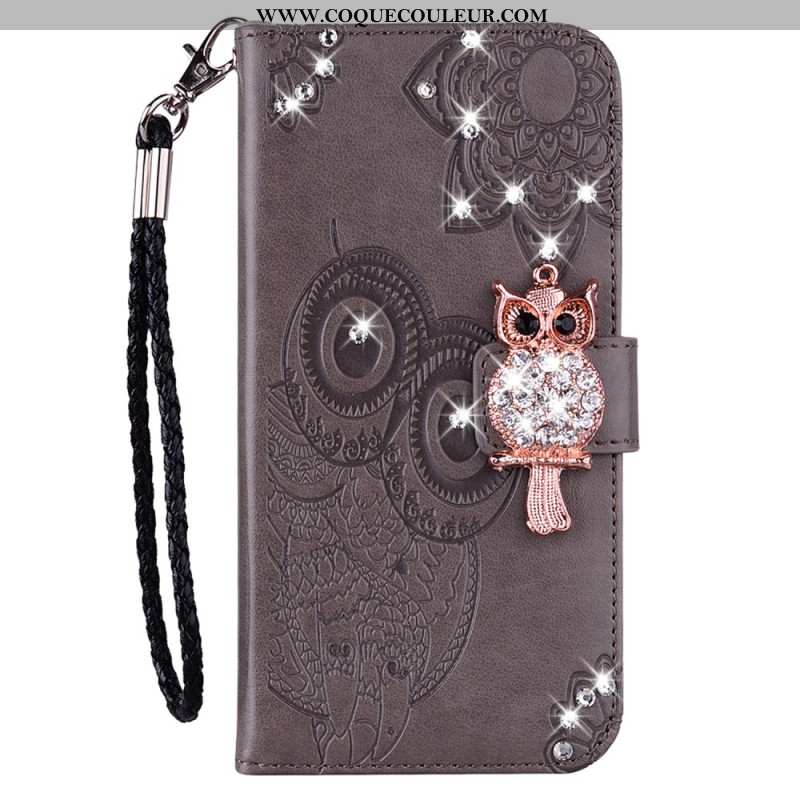 Housse Xiaomi Redmi Note 13 4G Hibou Breloque