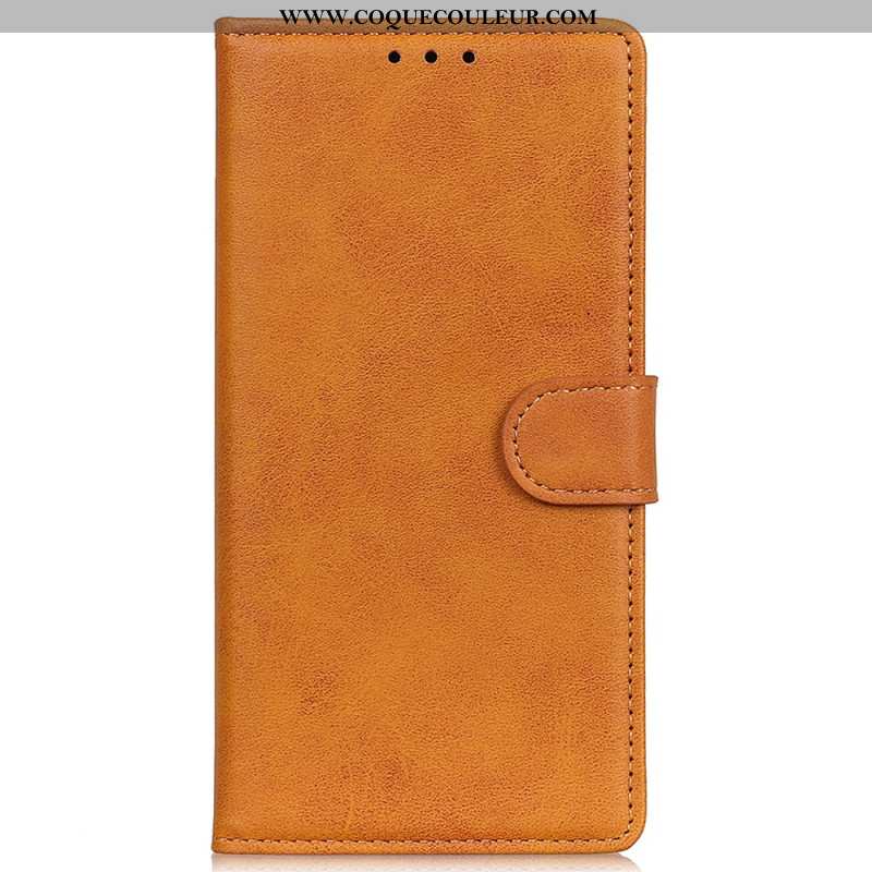 Housse Xiaomi Redmi Note 13 4G Simili Cuir Mat