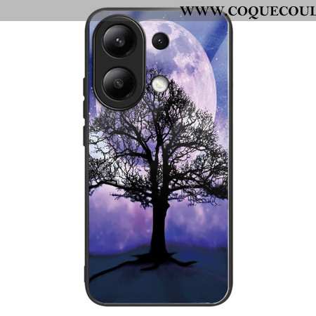 Coque Xiaomi Redmi Note 13 4G Verre Trempé Marbre et Lune