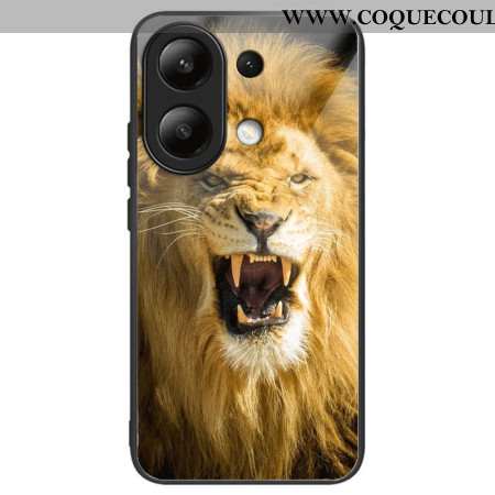 Coque Xiaomi Redmi Note 13 4G Verre Trempé Motif Lion