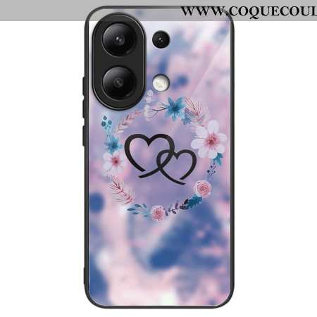 Coque Xiaomi Redmi Note 13 4G Verre Trempé Coeur à Coeur