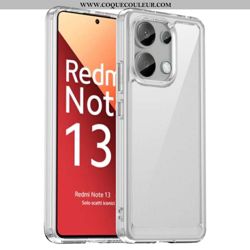 Coque Xiaomi Redmi Note 13 4G Hybride Rebords Colorés