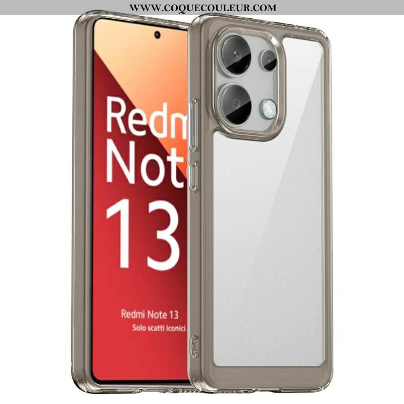 Coque Xiaomi Redmi Note 13 4G Hybride Rebords Colorés