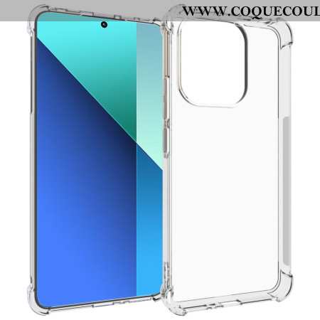 Coque Xiaomi Redmi Note 13 4G Transparente Coins Renforcés