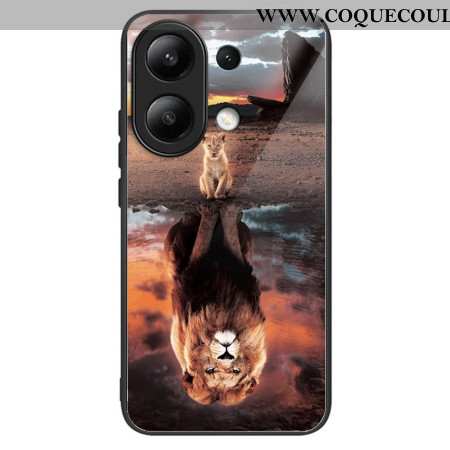 Coque Xiaomi Redmi Note 13 4G Verre Trempé Rêve de Lionceau