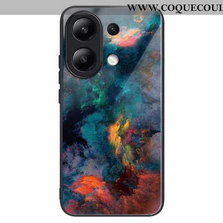 Coque Xiaomi Redmi Note 13 4G Verre Trempé Nuages Colorés