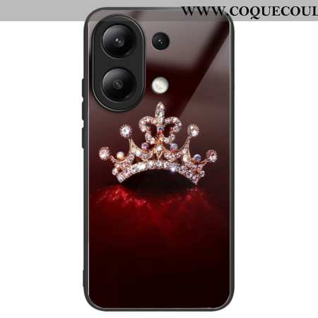 Coque Xiaomi Redmi Note 13 4G Verre Trempé Couronne de Diamants