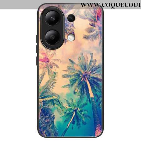 Coque Xiaomi Redmi Note 13 4G Verre Trempé Palmiers