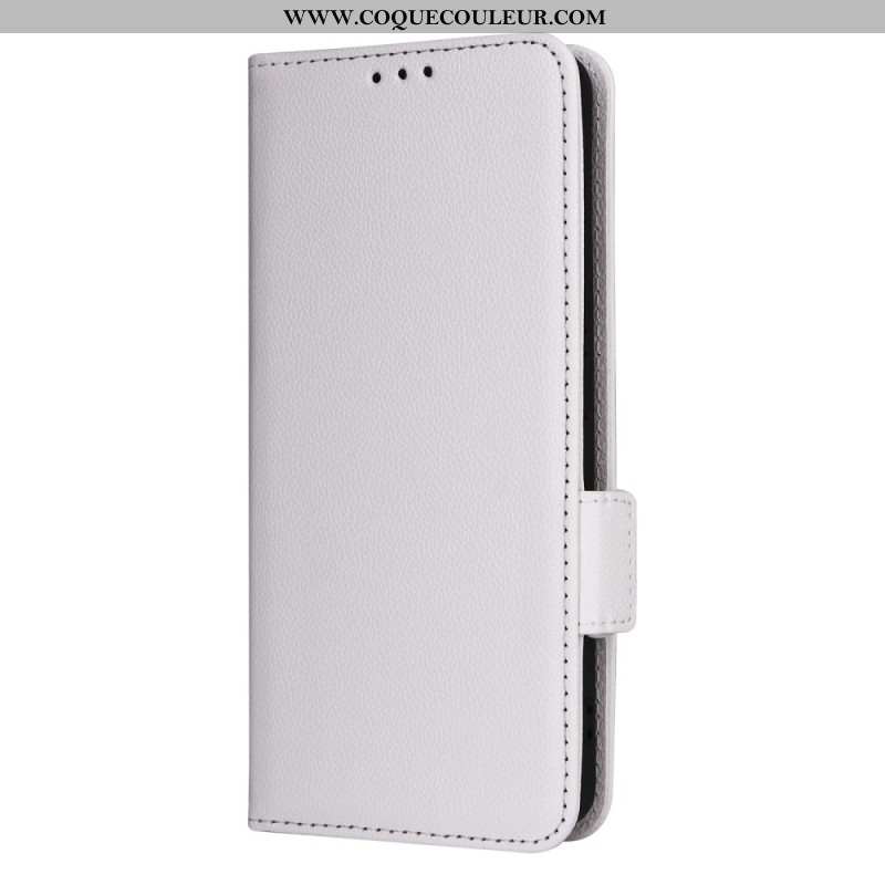 Housse Xiaomi Redmi Note 13 4G Style Cuir avec Lanière