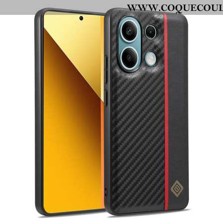 Coque Xiaomi Redmi Note 13 4G Texture de Fibre de Carbone LC.IMEEKE