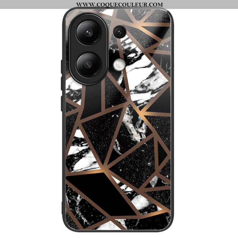 Coque Xiaomi Redmi Note 13 4G Verre Trempé Motif Marbre