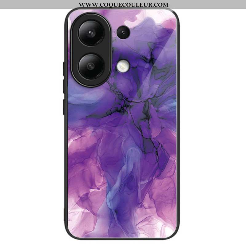 Coque Xiaomi Redmi Note 13 4G Verre Trempé Motif Marbre