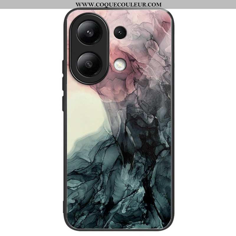 Coque Xiaomi Redmi Note 13 4G Verre Trempé Motif Marbre