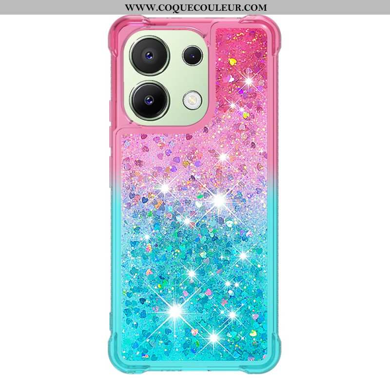 Coque Xiaomi Redmi Note 13 4G Dégradé Paillettes