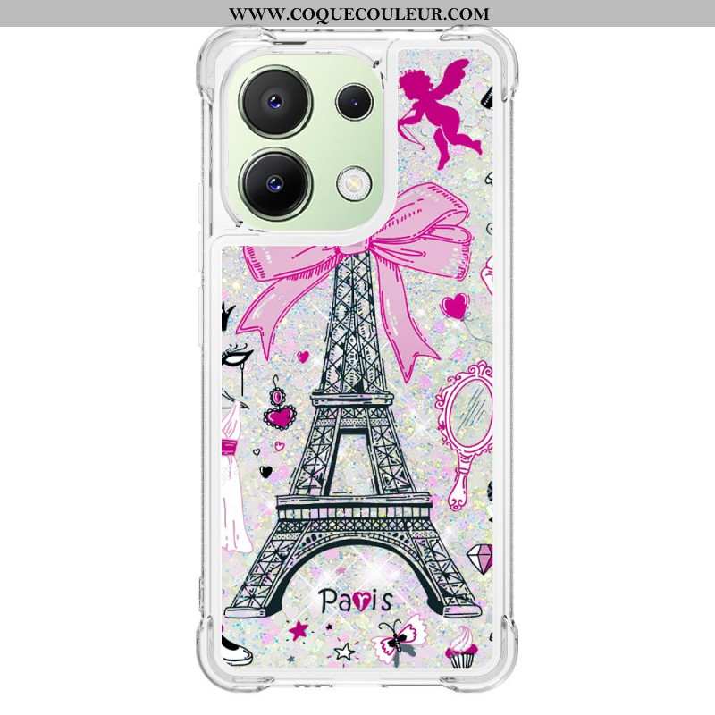 Coque Xiaomi Redmi Note 13 4G Paillettes Motif Cartoon