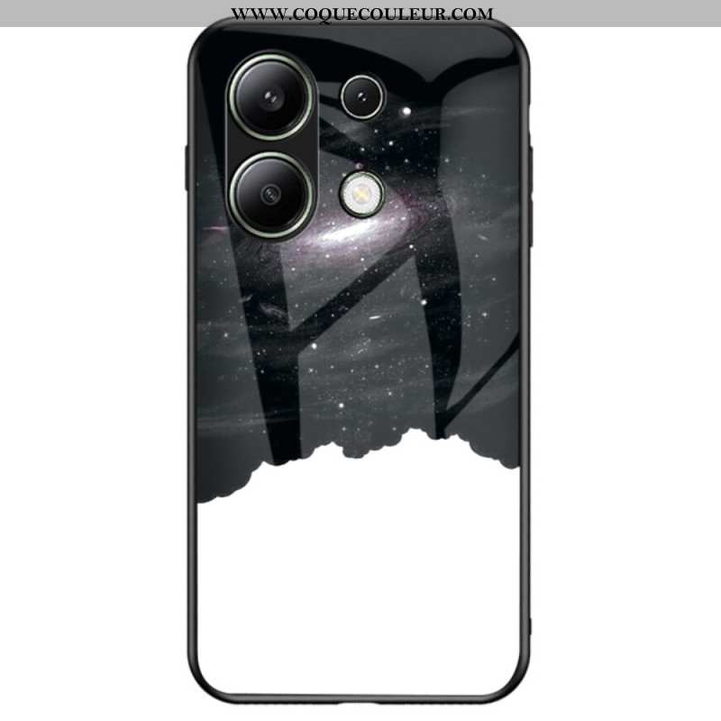 Coque Xiaomi Redmi Note 13 4G Verre Trempé Ciel Étoilé