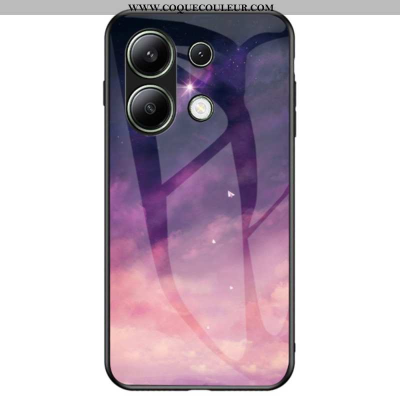 Coque Xiaomi Redmi Note 13 4G Verre Trempé Ciel Étoilé