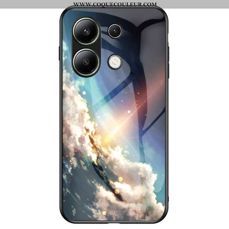 Coque Xiaomi Redmi Note 13 4G Verre Trempé Ciel Étoilé