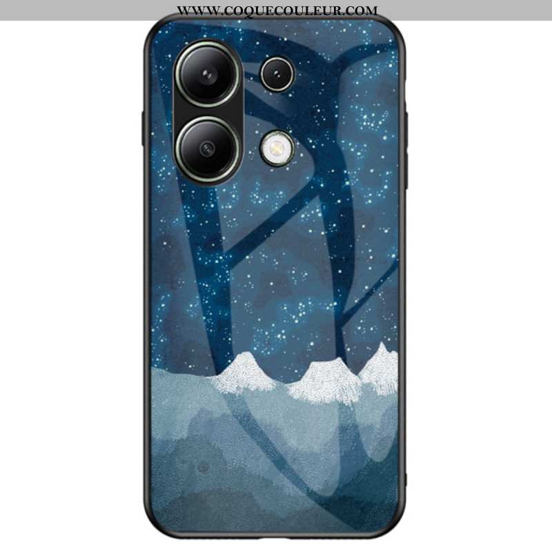 Coque Xiaomi Redmi Note 13 4G Verre Trempé Ciel Étoilé