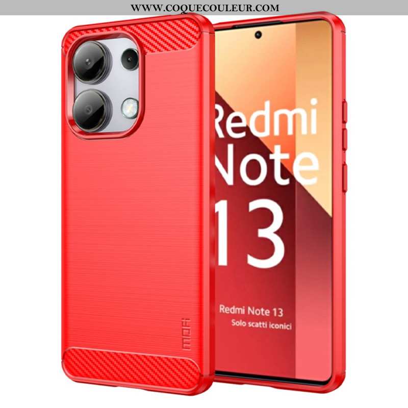 Coque Xiaomi Redmi Note 13 4G Fibre Carbone Brossée MOFI