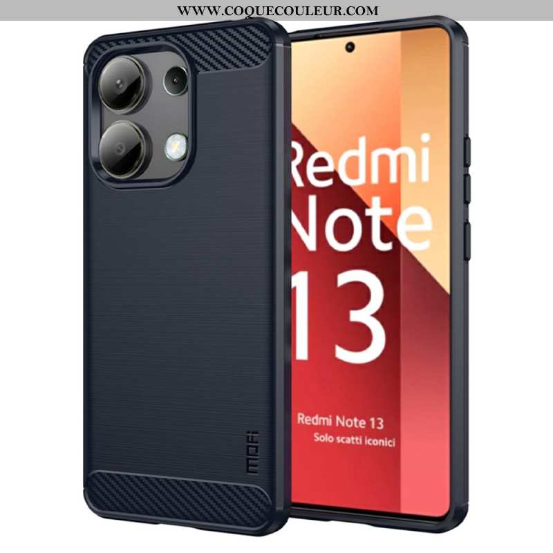 Coque Xiaomi Redmi Note 13 4G Fibre Carbone Brossée MOFI