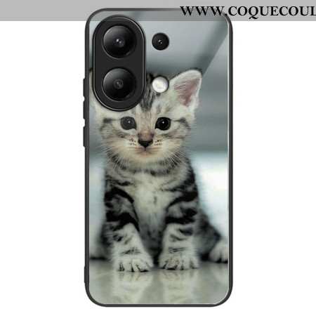 Coque Xiaomi Redmi Note 13 4G Verre Trempé Chaton