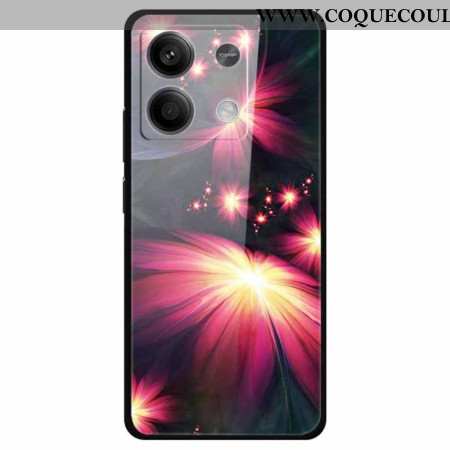 Coque Xiaomi Redmi Note 13 5G Verre Trempé Fleurs