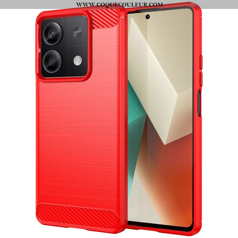 Coque Xiaomi Redmi Note 13 5G Fibre Carbone Brossé