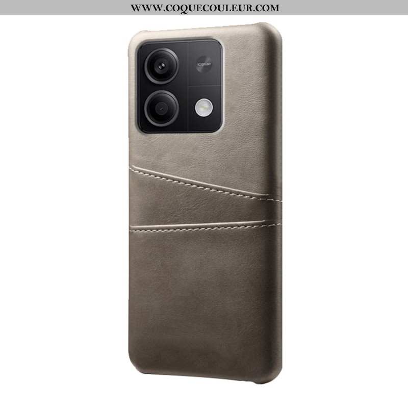 Coque Xiaomi Redmi Note 13 5G Effet Cuir Porte-Cartes