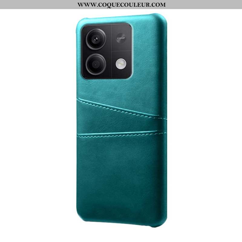 Coque Xiaomi Redmi Note 13 5G Effet Cuir Porte-Cartes