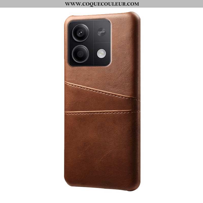 Coque Xiaomi Redmi Note 13 5G Effet Cuir Porte-Cartes