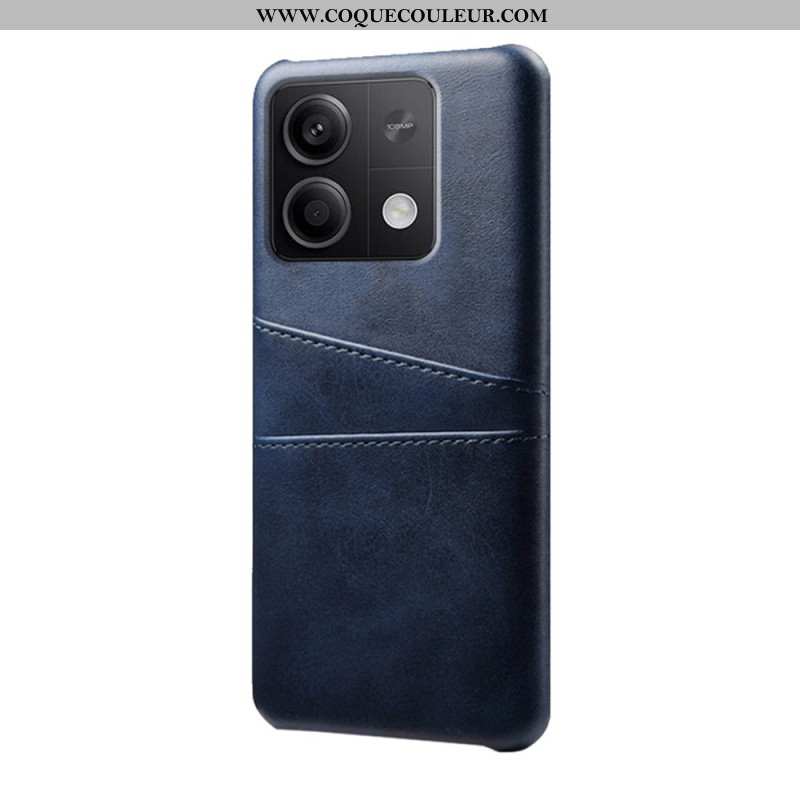 Coque Xiaomi Redmi Note 13 5G Effet Cuir Porte-Cartes