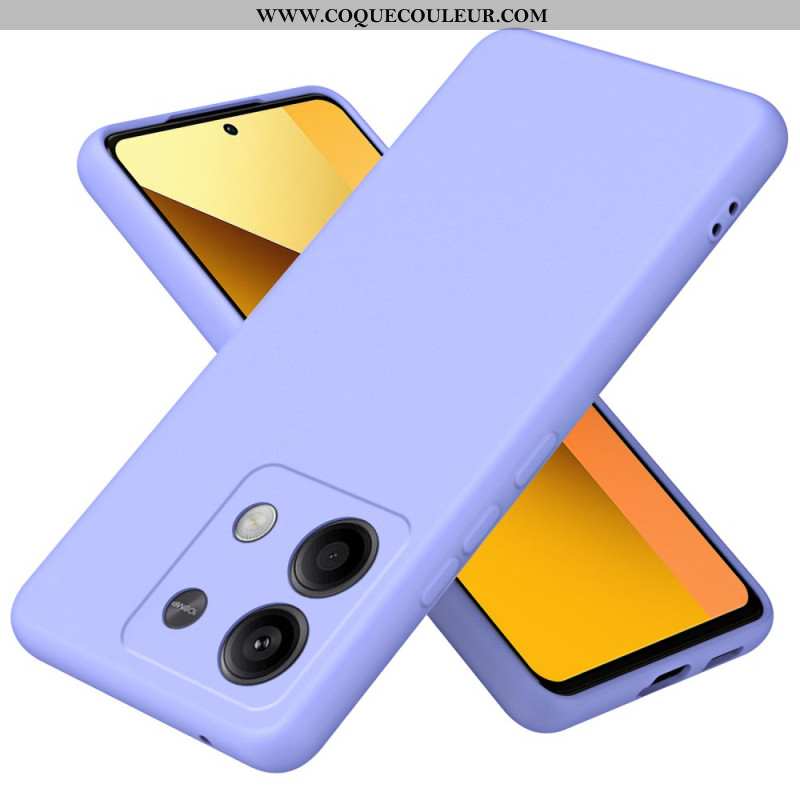 Coque Xiaomi Redmi Note 13 5G Silicone et Fibre