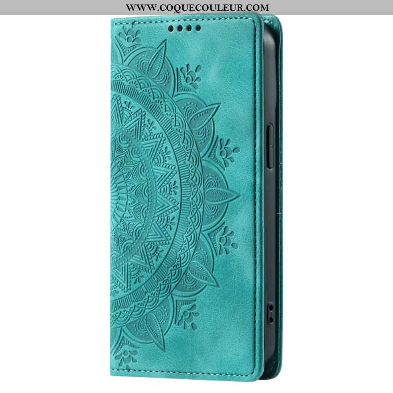 Flip Cover Xiaomi Redmi Note 13 5G Motif Mandala