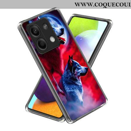 Coque Xiaomi Redmi Note 13 5G Loup à la Lune